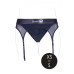 Ouch! Vibrating Strap-on Thong med Strømpebånd - XS/S Ouch! Vibrating Strap-on Thong med Strømpebånd - XS/S