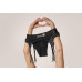 Ouch! Vibrating Strap-on Thong med Strømpebånd - XL/XXL