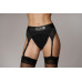Ouch! Vibrating Strap-on Thong med Strømpebånd - XS/S Ouch! Vibrating Strap-on Thong med Strømpebånd - XS/S