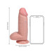 Realrock - Tykk Dildo - 20,3 cm - Lys hudfarge Realrock - Tykk Dildo - 20,3 cm - Lys hudfarge