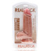 Realrock - Tykk Dildo - 20,3 cm - Lys hudfarge Realrock - Tykk Dildo - 20,3 cm - Lys hudfarge