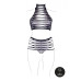 Le Desir - Shades - Carpo XLVI - Edgy undertøysett - Plus Size