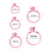 Rimba P-Cage PC02 - Kyskhetsbur - Medium - Rosa Rimba P-Cage PC02 - Kyskhetsbur - Medium - Rosa