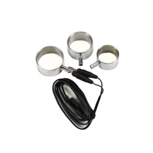 Rimba - Electro Sex - Penisring i Aluminium 3 pk Rimba - Electro Sex - Penisring i Aluminium 3 pk