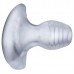 Oxballs - Glowhole-1 Fuckplug - Tunnelplug med Led - Clear frost - S Oxballs - Glowhole-1 Fuckplug - Tunnelplug med Led - Clear frost - S