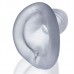 Oxballs - Glowhole-1 Fuckplug - Tunnelplug med Led - Clear frost - S Oxballs - Glowhole-1 Fuckplug - Tunnelplug med Led - Clear frost - S