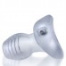 Oxballs - Glowhole-1 Fuckplug - Tunnelplug med Led - Clear frost - S Oxballs - Glowhole-1 Fuckplug - Tunnelplug med Led - Clear frost - S