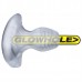 Oxballs - Glowhole-1 Fuckplug - Tunnelplug med Led - Clear frost - S Oxballs - Glowhole-1 Fuckplug - Tunnelplug med Led - Clear frost - S
