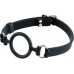 BQS - Gag med O-ring i Silikon - Sort BQS - Gag med O-ring i Silikon - Sort