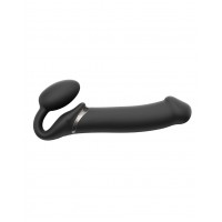 Strap-on-Me - Stroppeløs Strap On med Vibrering - X-Large - Sort