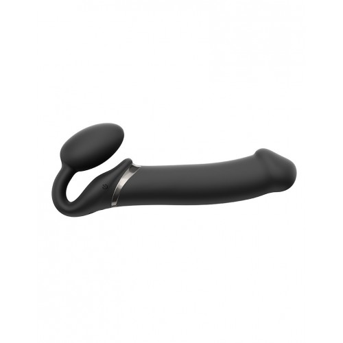 Strap-on-Me - Stroppeløs Strap On med Vibrering - X-Large - Sort