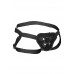 Ouch! - Velvet justerbar Strap-on sele - Sort Ouch! - Velvet justerbar Strap-on sele - Sort