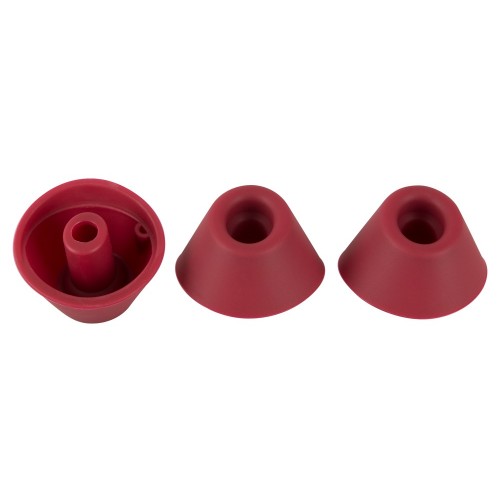Womanizer Reservehetter til Duo - Burgunder - 3stk - Small Womanizer Reservehetter til Duo - Burgunder - 3stk - Small