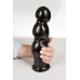 Dinoo - Gaston - Fantasi Dildo -  Svart