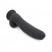 Kiotos COX - Dildo med rustning design - Sort Kiotos COX - Dildo med rustning design - Sort