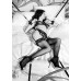 Ouch! Black & White -  Bed Bindings  Restraint Kit - Bondage stroppesett