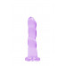 Realrock – Crystal Clear – Enkel dildo med sugekopp – Lilla - 17 cm Realrock – Crystal Clear – Enkel dildo med sugekopp – Lilla - 17 cm