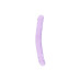 Realrock – Crystal Clear – realistisk Dobbeldildo – Lilla - 34 cm Realrock – Crystal Clear – realistisk Dobbeldildo – Lilla - 34 cm