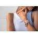 Crave - ID cuff - Armbånd og cuffs i silikon - Rosa og Rosegull Crave - ID cuff - Armbånd og cuffs i silikon - Rosa og Rosegull