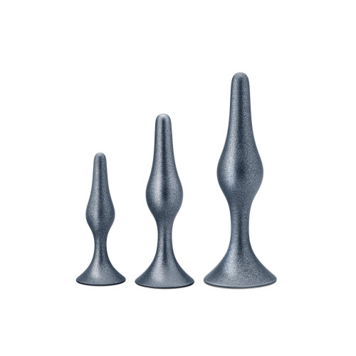 ANAL ADVENTURES ENESIS - Buttplug sett - STELLAR SILVER ANAL ADVENTURES ENESIS - Buttplug sett - STELLAR SILVER