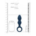 Loveline - Teardrop - Buttplug - Mørk blå - Large Loveline - Teardrop - Buttplug - Mørk blå - Large