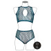 Le Desir - Key-Hole Fishnet Undertøysett - XS-XL - Blå Le Desir - Key-Hole Fishnet Undertøysett - XS-XL - Blå