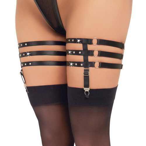 Cottelli Accessories - Lårharness med strømpeholder