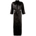 Cottelli - Klassisk Sort Kimono - Lang Cottelli - Klassisk Sort Kimono - Lang