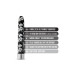 The Collection By Blush - Eden - 17 cm Oppladbar Klassisk Vibrator - Sort