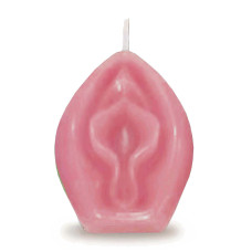 Eden’s Candle - Vaniljeduft lys - Vaginaformet - Rosa