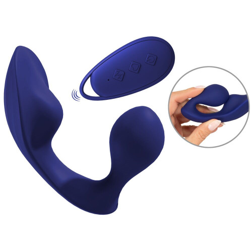 Sweet Smile - Anal trusevibrator med fjernkontroll - Blå Sweet Smile - Anal trusevibrator med fjernkontroll - Blå