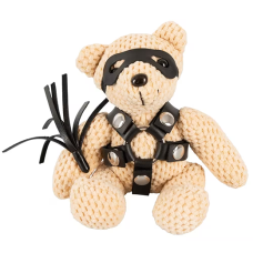 Bad kitty - SM Teddy - Bamse med harness 
