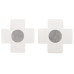 Sort Kryss - Nipplecovers - Brystpynt Sort Kryss - Nipplecovers - Brystpynt