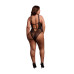 Le Desir - Amor - Blondebody med stropper - One Size XL-4XL