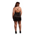 Le desir - Amour - Silke kjole - Queen size - XL-4XL 