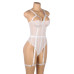 Gnist - Hvit body med stropper 