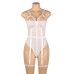 Gnist - Hvit body med stropper 