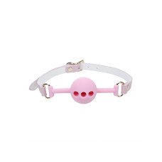 Ouch! Paris - Ballgag med pustehull - Rosa 