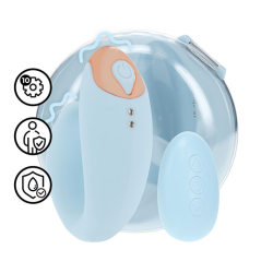 Loveline - Daydream - Parvibrator med ladeetui - Pastell Blå