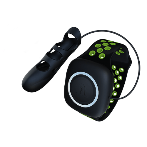 Adrien Lastic - Touche S - Oppladbar Fingervibrator med Fjernkontroll grønn