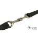 Avalon - Bit - Svart Collar med sølvfarget bitt Avalon - Bit - Svart Collar med sølvfarget bitt