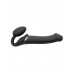 Strap-on-Me - Stroppeløs Strap On med Vibrering - Large - Sort