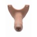 Size matters - Hul silikon strap-on dildo - Lyshudfarge Size matters - Hul silikon strap-on dildo - Lyshudfarge
