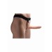 Size matters - Hul silikon strap-on dildo - Lyshudfarge Size matters - Hul silikon strap-on dildo - Lyshudfarge